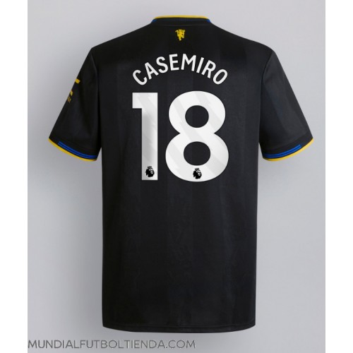 Camiseta Manchester United Casemiro #18 Tercera Equipación Replica 2025-26 mangas cortas